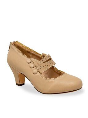 Womens Closed Toe Mary Jane High Heel Oxford Shoes Mina-4 by Chase + Chloe